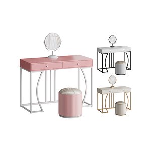 3D model Coiffeuse avec tiroirs Nureen