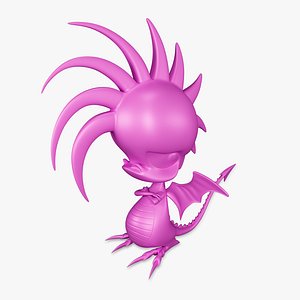 3D Dragon for 3D Print model