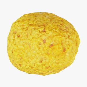 Meat Ball Curry Remastered 3D model