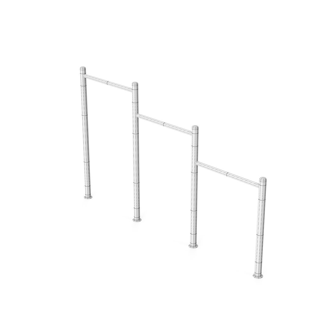 Playground Horizontal Bars Model TurboSquid 2163387