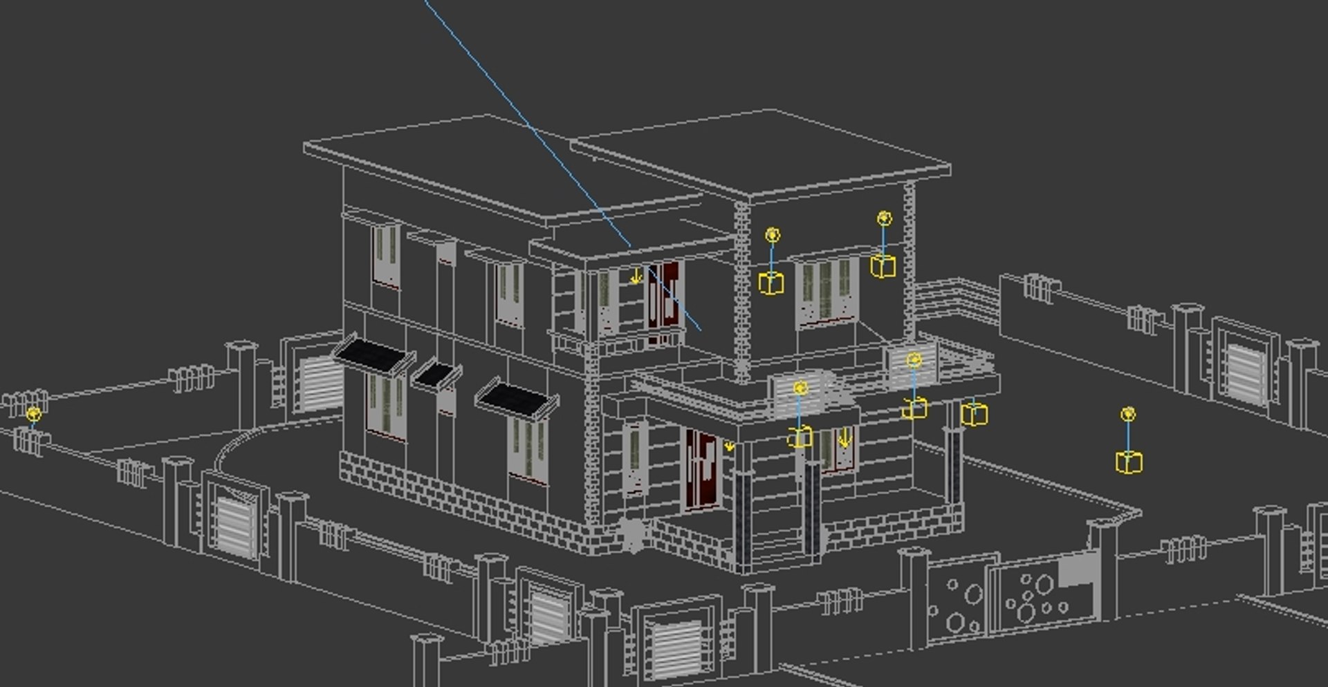 3D building structure - TurboSquid 1572908