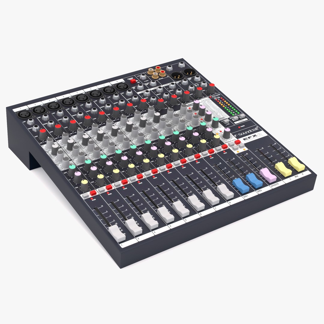 3D Pioneer DJ Set 3 DJM0750 MK2 And CDJ 3000 Nexus Model