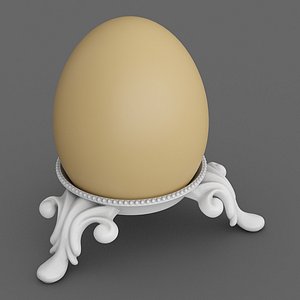 egg stand classic 3d model