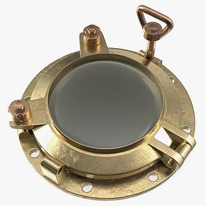 Vintage Ship Porthole Brass