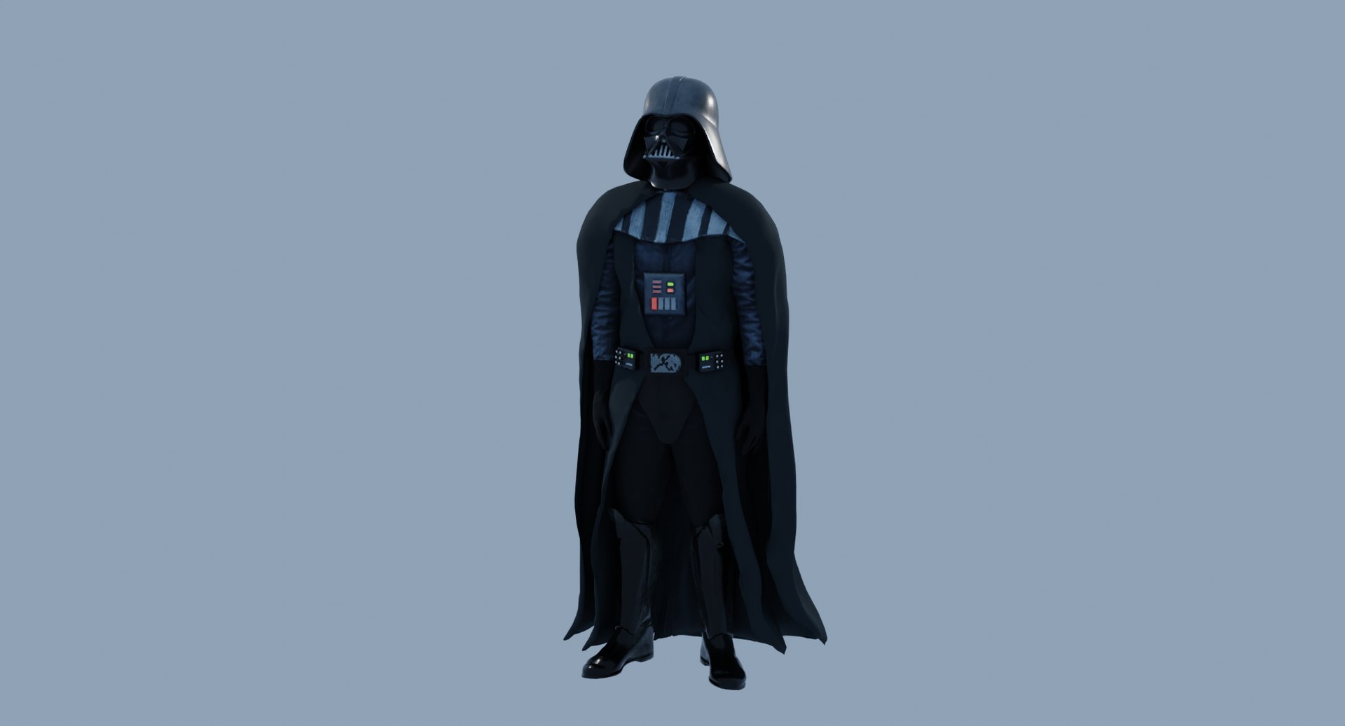 Darth Vader - Full Body Suit - Rigged 3D Model - TurboSquid 2093516