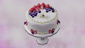 fruit cake 3D