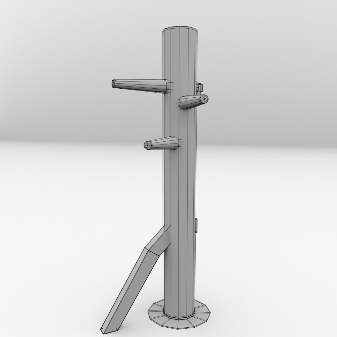 Wooden Dummy 3d Model