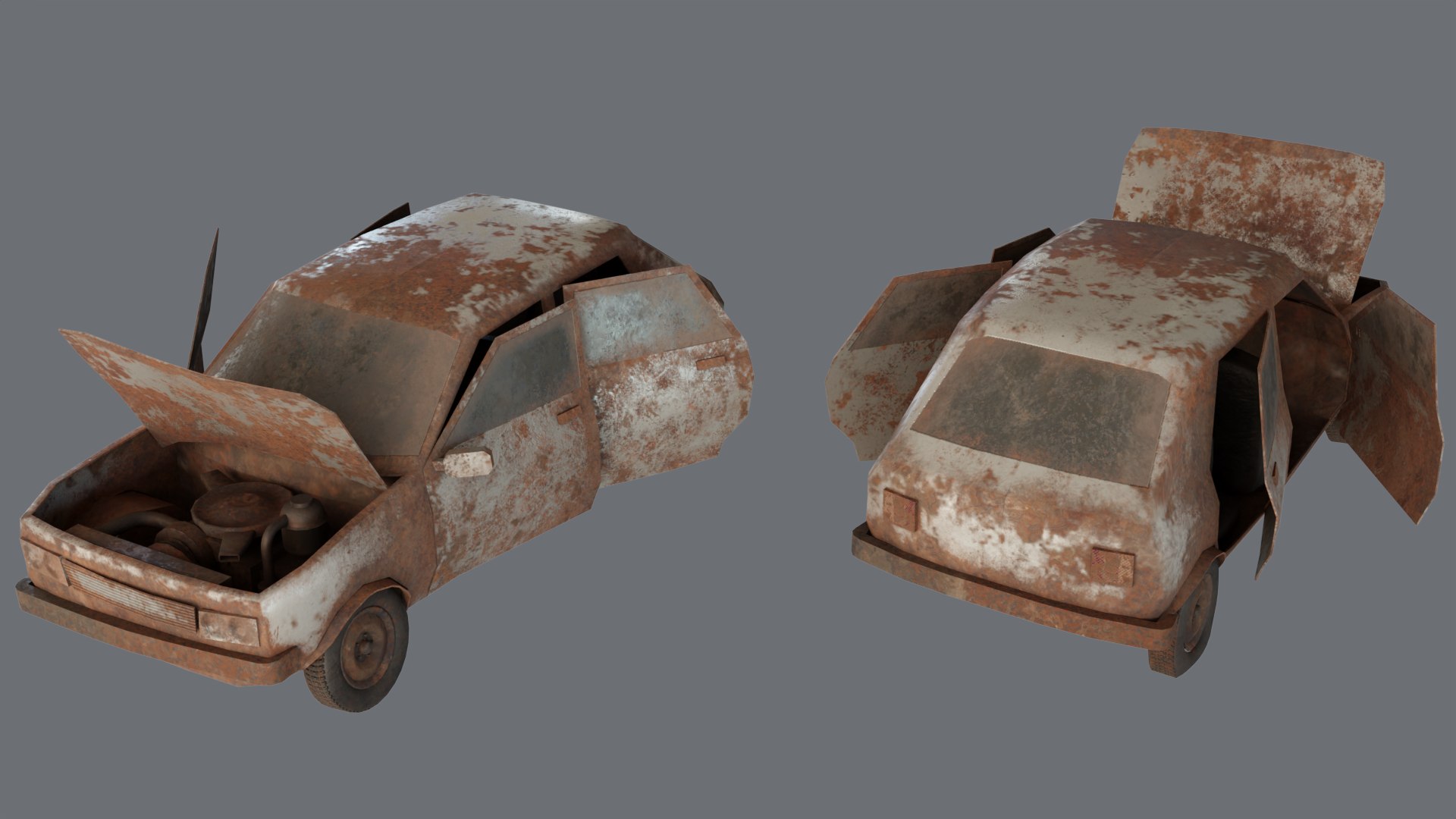 3D Apocalyptic Damaged Car https://p.turbosquid.com/ts-thumb/Gn/HO4Dia/0i/abc015/png/1655071936/1920x1080/fit_q87/e6065c1a0dcb2ae94c43c67c13265f711839ac80/abc015.jpg