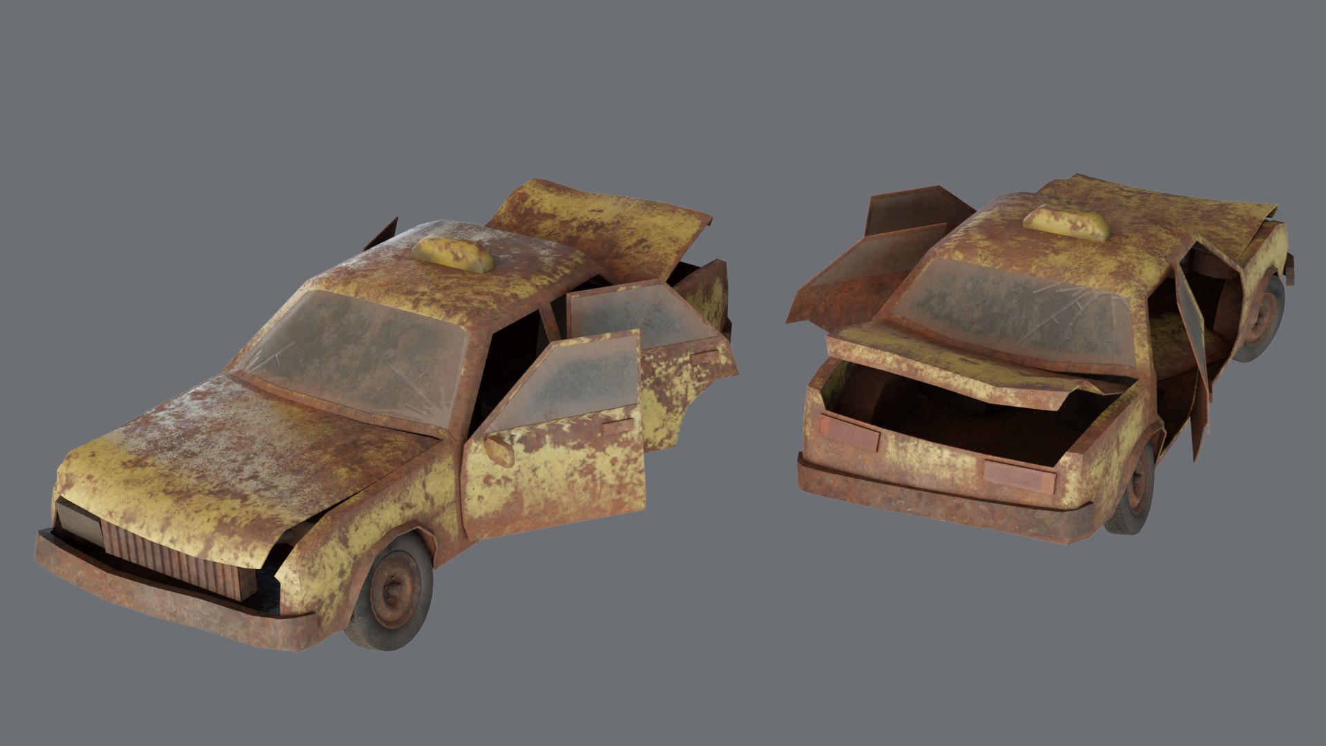 3D Apocalyptic Damaged Car https://p.turbosquid.com/ts-thumb/Gn/HO4Dia/IO/abc006/png/1655071859/1920x1080/fit_q87/6be564902dbe486c3592ede7f5d8965c09878f99/abc006.jpg