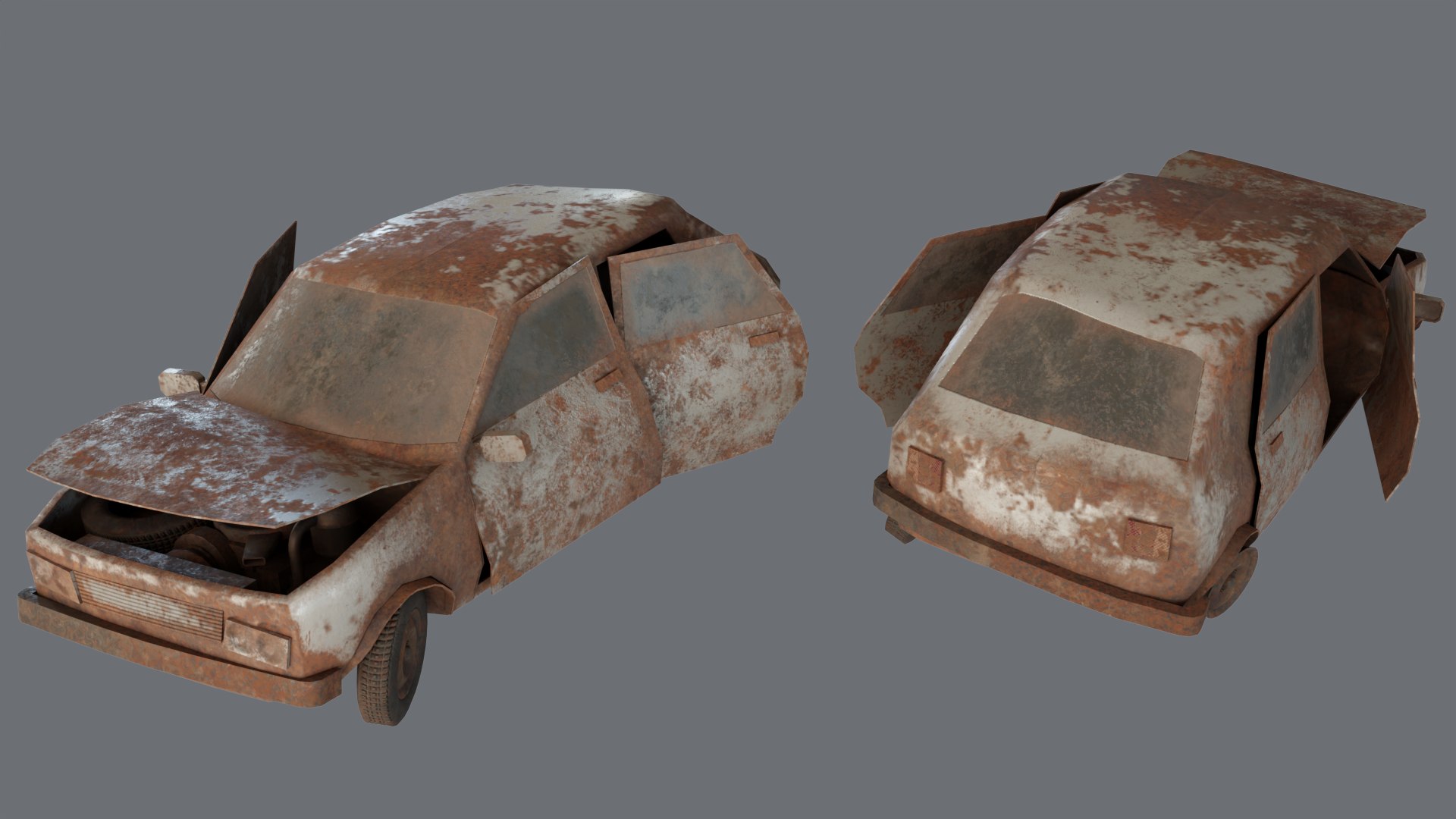 3D Apocalyptic Damaged Car https://p.turbosquid.com/ts-thumb/Gn/HO4Dia/Pj/abc016/png/1655071937/1920x1080/fit_q87/acadfdad8b8fee11b9ad4ae22f96e04ec9c7ff71/abc016.jpg