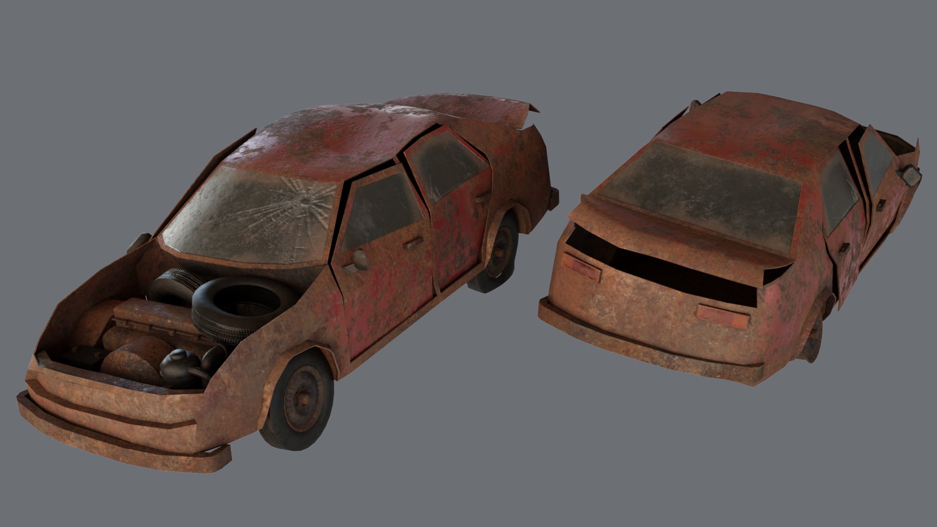 3D Apocalyptic Damaged Car https://p.turbosquid.com/ts-thumb/Gn/HO4Dia/aX/abc009/png/1655071888/1920x1080/fit_q87/81a695ec229283e366bcc7c84331ba9824445c5d/abc009.jpg