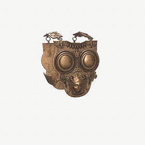3D Ancient Armor KsourEsSadCuirass 3D Model Game Ready PBR Low Poly