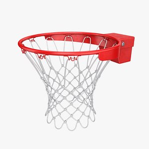 3D basketball basket rim