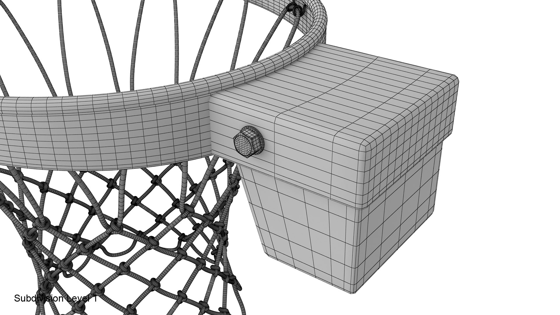 3D basketball basket rim - TurboSquid 1607960