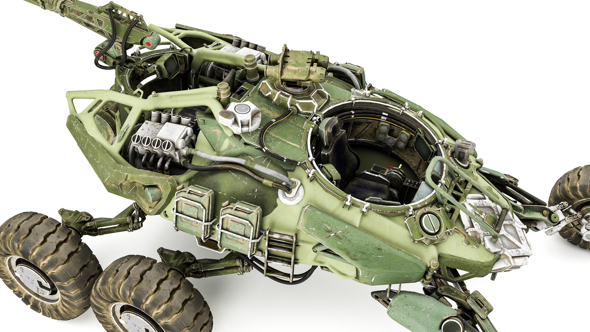 3D MECH AMP COMBAT SUIT CICADA - TurboSquid 2130340