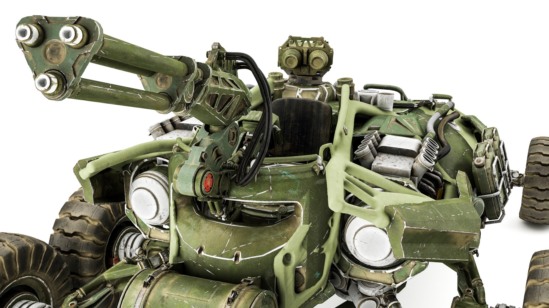 3D MECH AMP COMBAT SUIT CICADA - TurboSquid 2130340