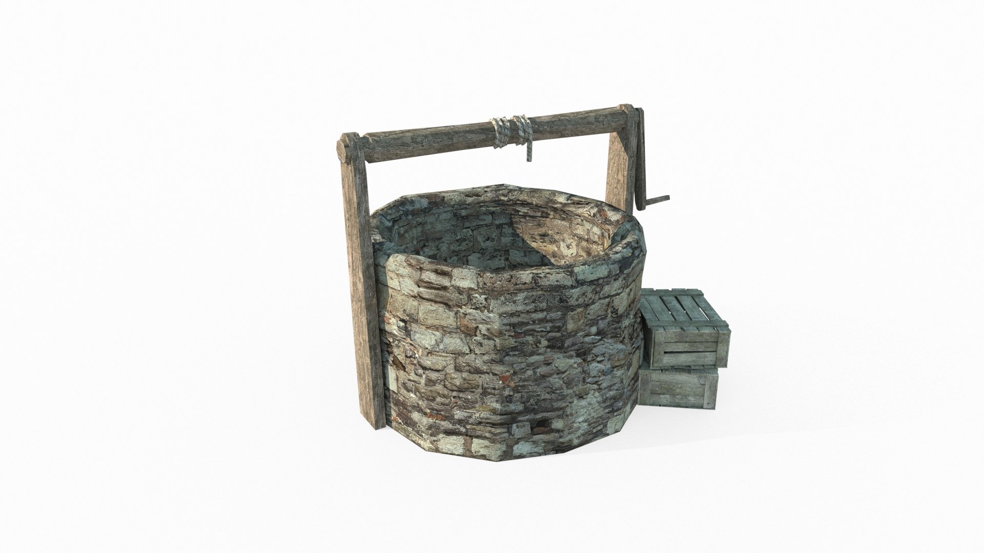 3D Model Ancient Well - TurboSquid 2176941