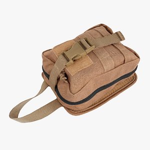 Military medical first aid kit 3D model
