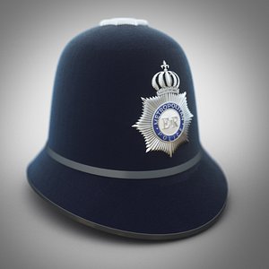 English Police Hat