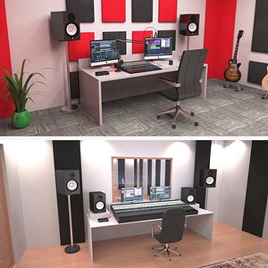 Music Studio Collection 3D