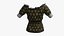 Pano feminino 11 - blusa medieval