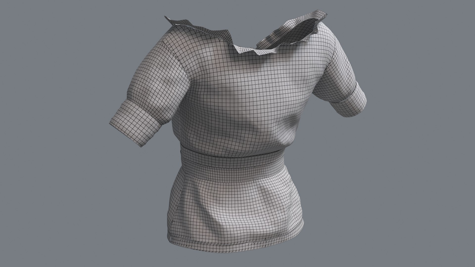 Woman cloth 11 - blouse Medieval 3D model https://p.turbosquid.com/ts-thumb/Gn/myzsNg/LN/wire_03/jpg/1622967722/1920x1080/fit_q87/bafca5570b137e889e32b6afa803ca29fc99bdac/wire_03.jpg