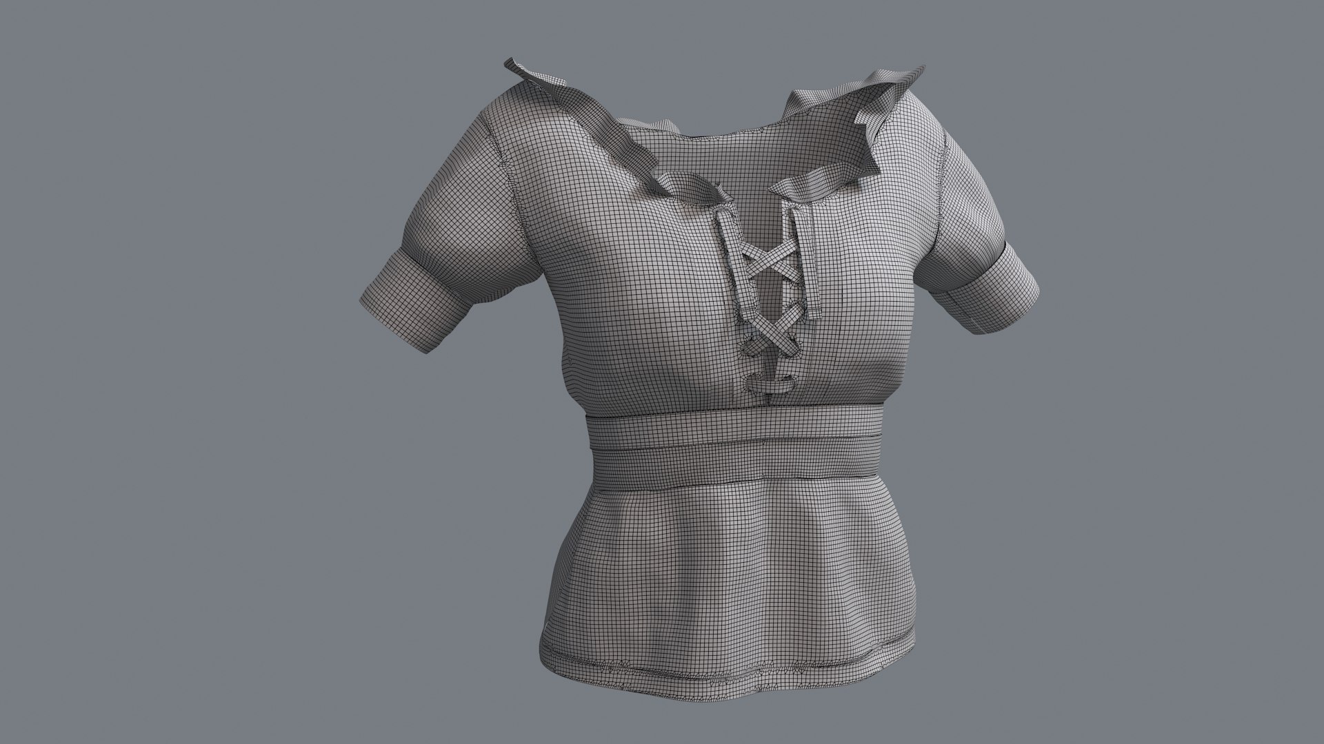 Woman cloth 11 - blouse Medieval 3D model https://p.turbosquid.com/ts-thumb/Gn/myzsNg/rq/wire_02/jpg/1622967720/1920x1080/fit_q87/6282532a4d5a330898f7c3593b045e171e4f2b94/wire_02.jpg