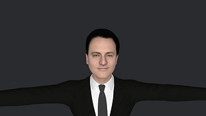 3D Matthew Perry  Hyper Realistic Full Body Fully Rigged 3D Character
