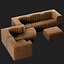 Arflex sofa 9000 Modular set 3D