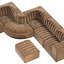 Arflex sofa 9000 Modular set 3D