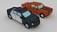LowPoly Cars (Muscle car and Police car)