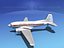 3d model dc-3 douglas air