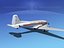 3d model dc-3 douglas air