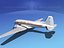 3d model dc-3 douglas air