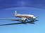 3d model dc-3 douglas air