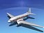 3d model dc-3 douglas air