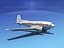 3d model dc-3 douglas air