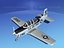 beechcraft t-34 mentor usaf 3D