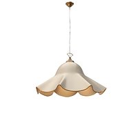 Italian Chandelier Handkerchief Murano Glass Incamiciato PBR