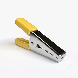 alligator clamp 3d max