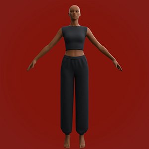 Female Loungewear - 3D clothing