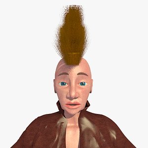 Jill The Punk Woman Mohican