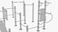 Street Workout Equipment V7 3D model