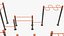 Street Workout Equipment V7 3D model