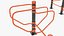 Street Workout Equipment V7 3D model