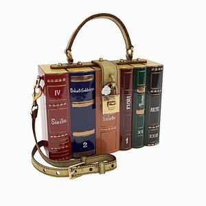 3D The Dolce  Gabbana Encyclopaedia Box Bag