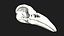 Raven Crow Skull