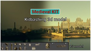 Medieval building modelKit