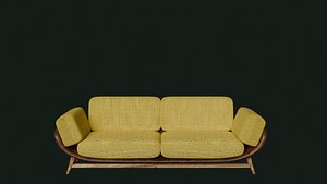 Soft Weave Sofa 3D