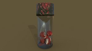 Watchers Vessel of a Jar Filled with Human Eyes